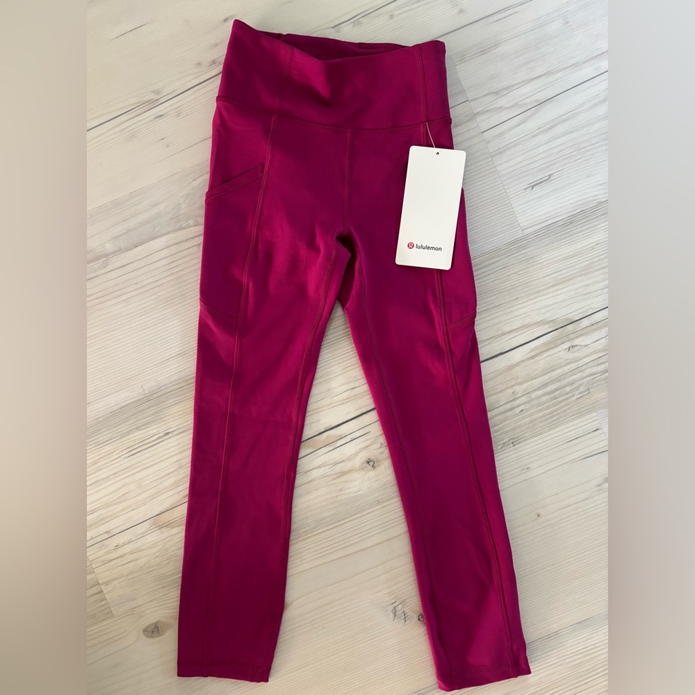 NWT Lululemon Invigorate HR Crop 23” Tights Size 0